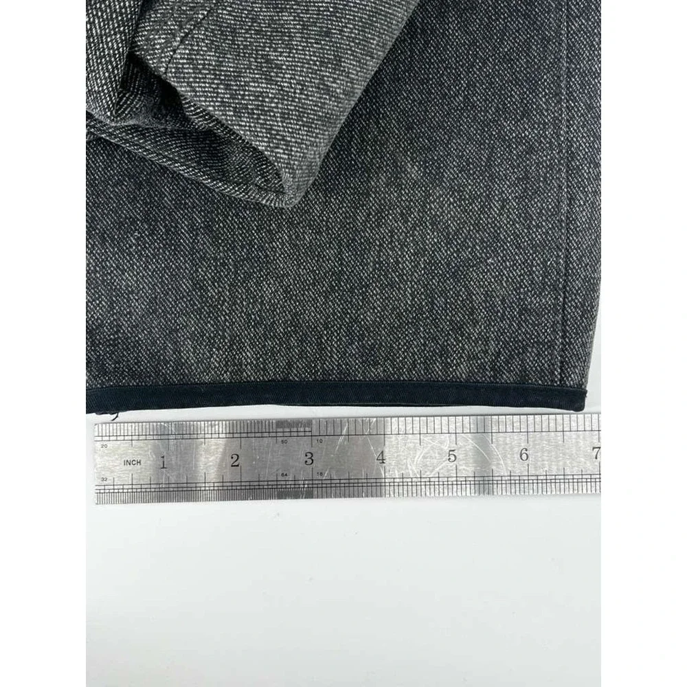 Vintage Polo Ralph Lauren Modern GI Pants Twill Weave Gray Rib Cotton Size 32x32